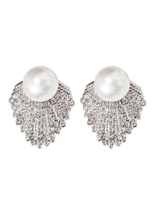 Pure Elegance Pearl Drop Earrings