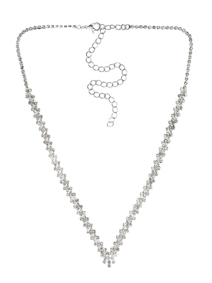 Inspire Line Set — Minimalist Brass Jewelry Set, Necklace  Earrings, Gold-Tone Linear Design, Modern Bridal & Everyday Gift