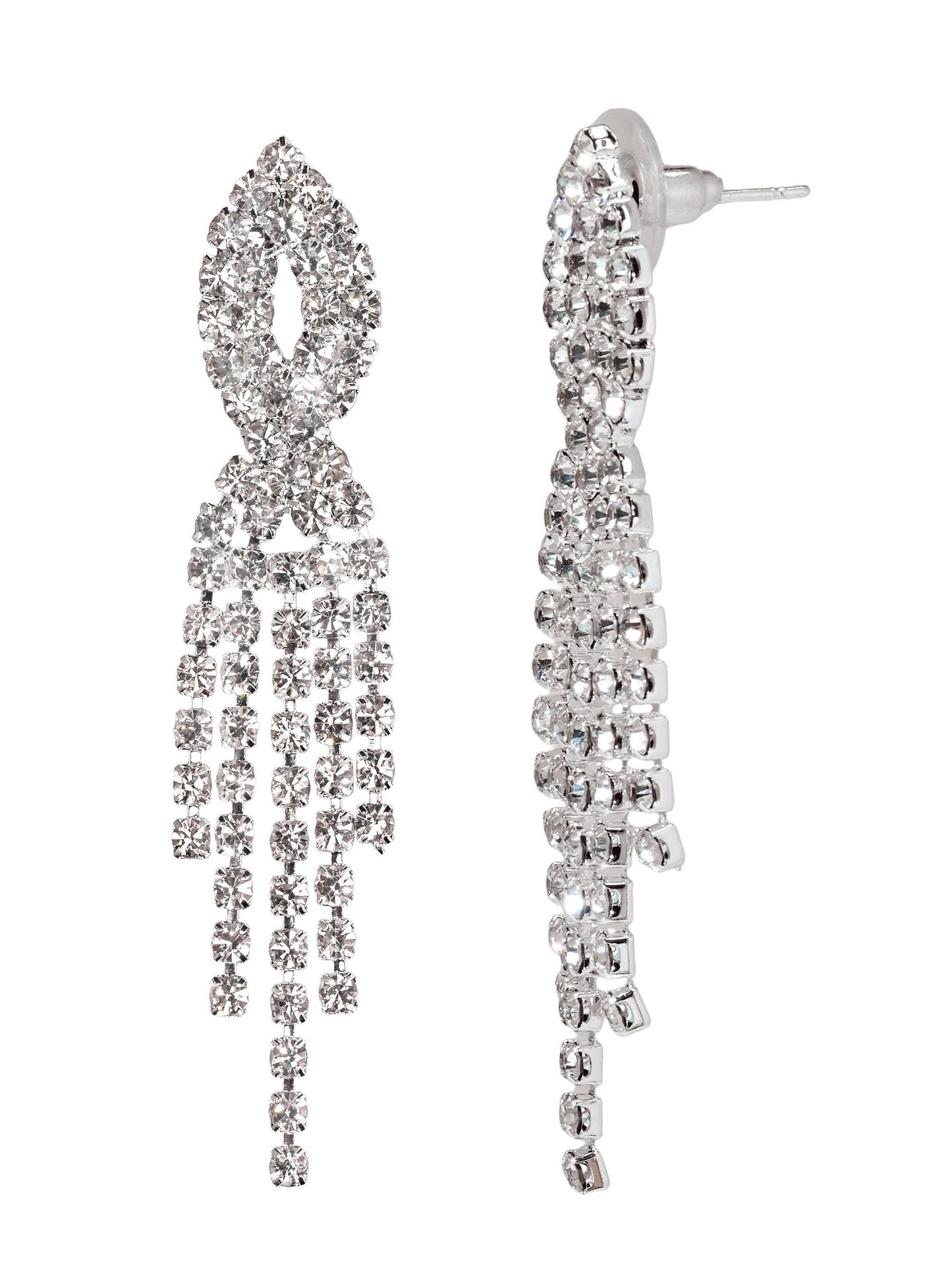 Rhythm of Light Set – Gold-Tone Brass Jewelry Set, Minimalist Sparkling Necklace & Earrings, Modern Elegant Gift for Her