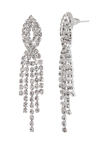 Rhythm of Light Set – Gold-Tone Brass Jewelry Set, Minimalist Sparkling Necklace & Earrings, Modern Elegant Gift for Her