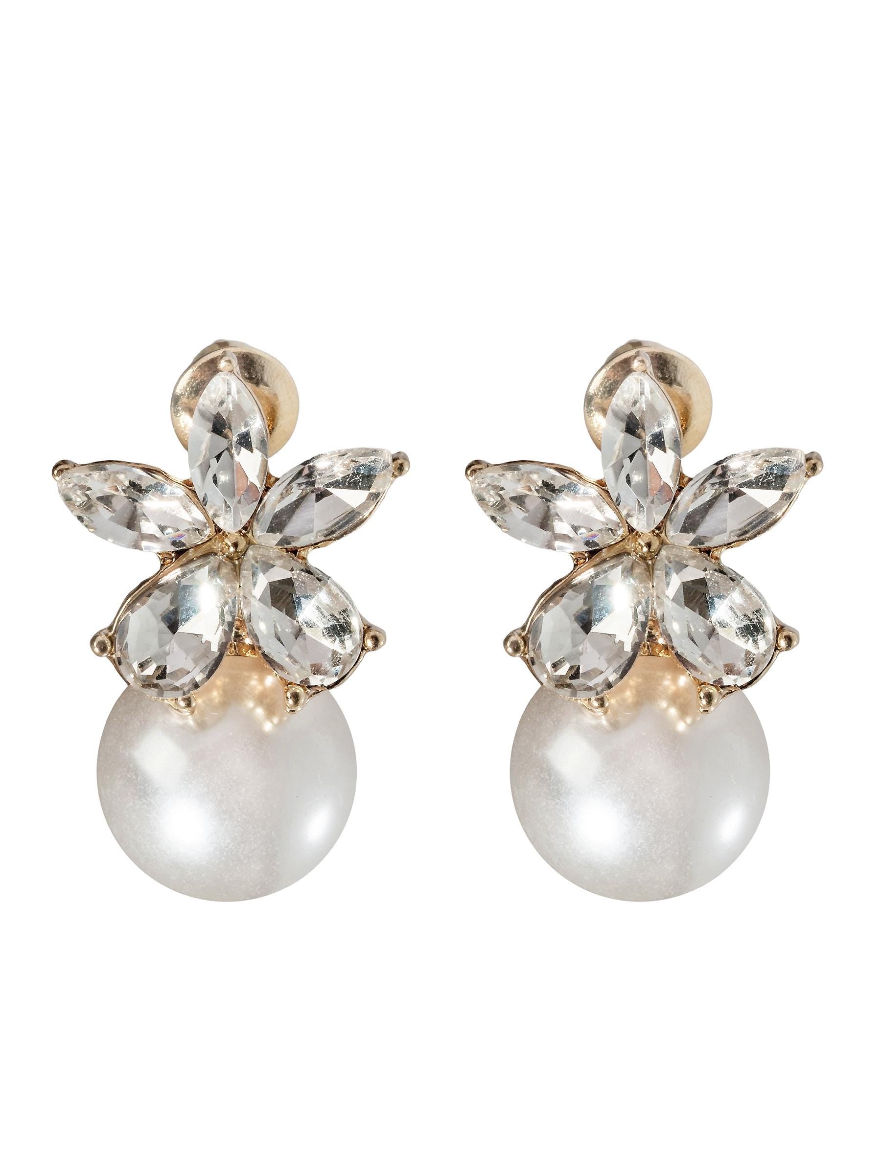 Pearl Blossom Earrings