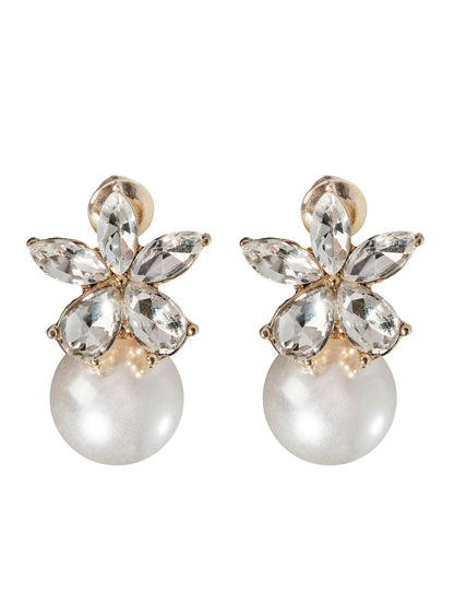 Pearl Blossom Earrings