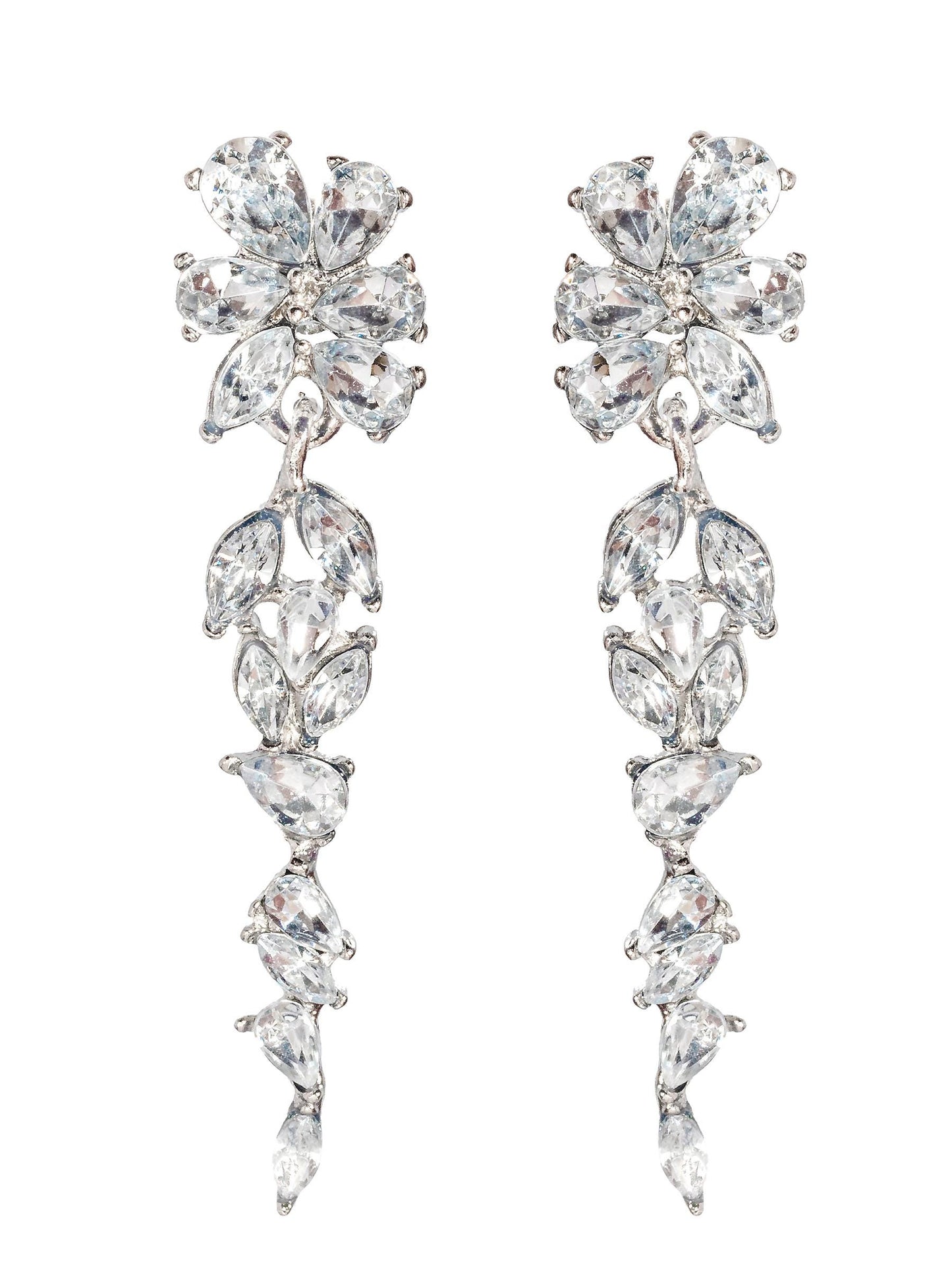 Crystal Cascade Earrings