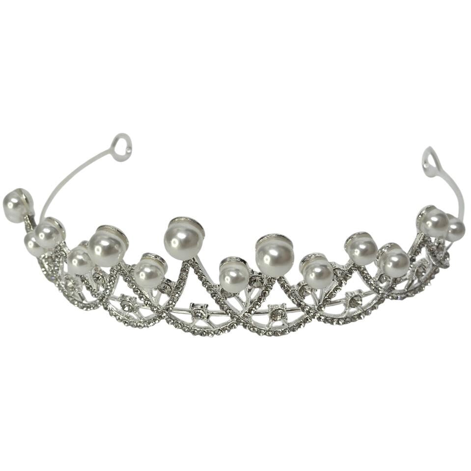 Eternal Grace Pearl Bridal Tiara 