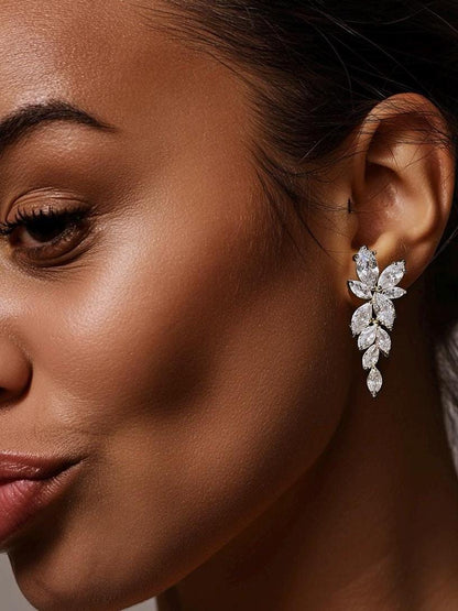 Elevate Your Style with Stunning Crystal Earrings.