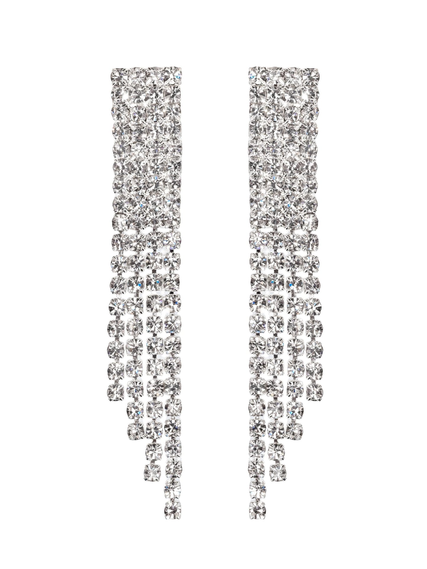Light Flow Set Crystal Statement Necklace