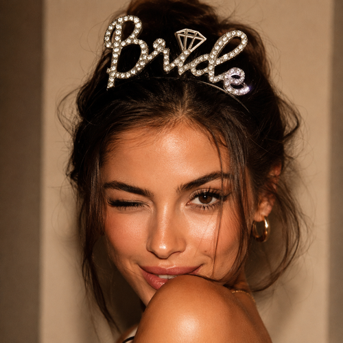 Shine Statement Crystal Letter Headband