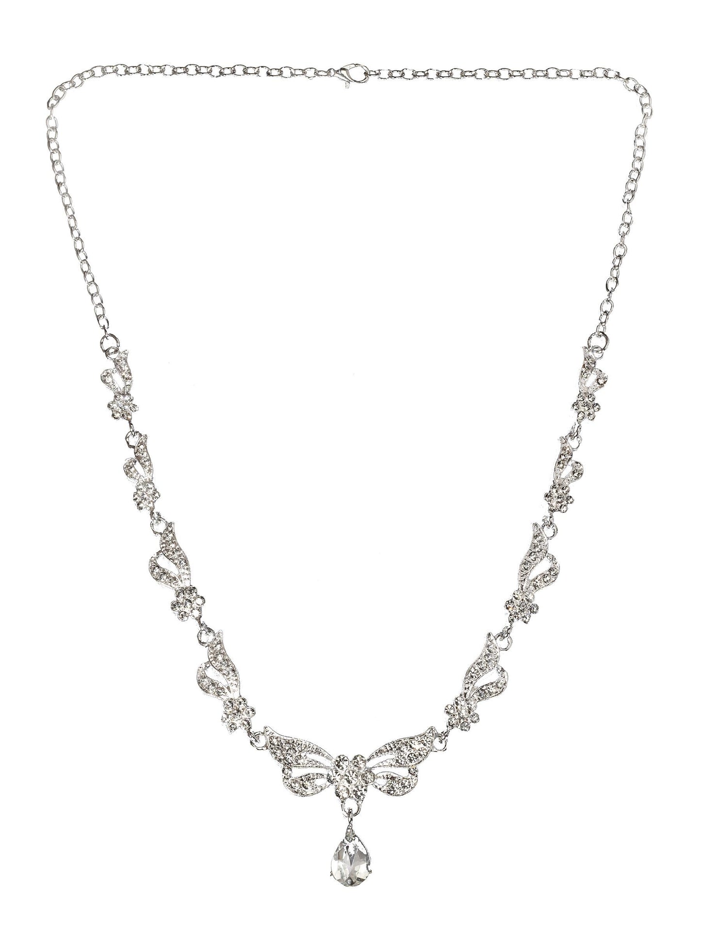 Handmade Brass Jewelry Set – Minimalist Earrings and Necklace – Spring Collection Gift for Her