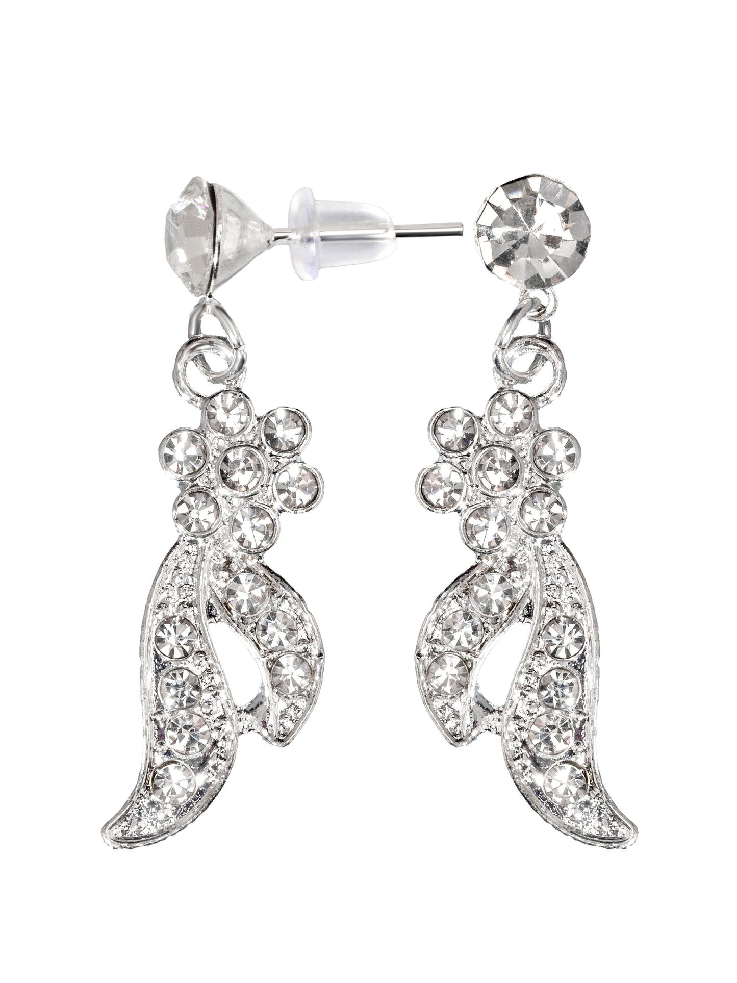 Handmade Brass Jewelry Set – Minimalist Earrings and Necklace – Spring Collection Gift for Her