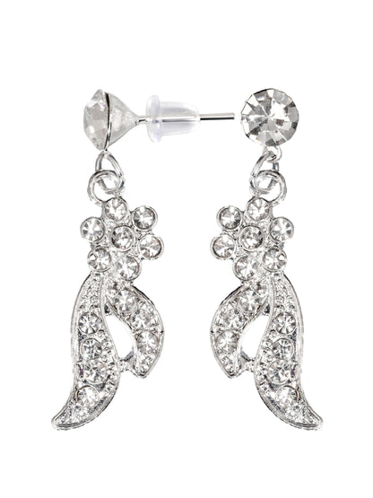 Handmade Brass Jewelry Set – Minimalist Earrings and Necklace – Spring Collection Gift for Her