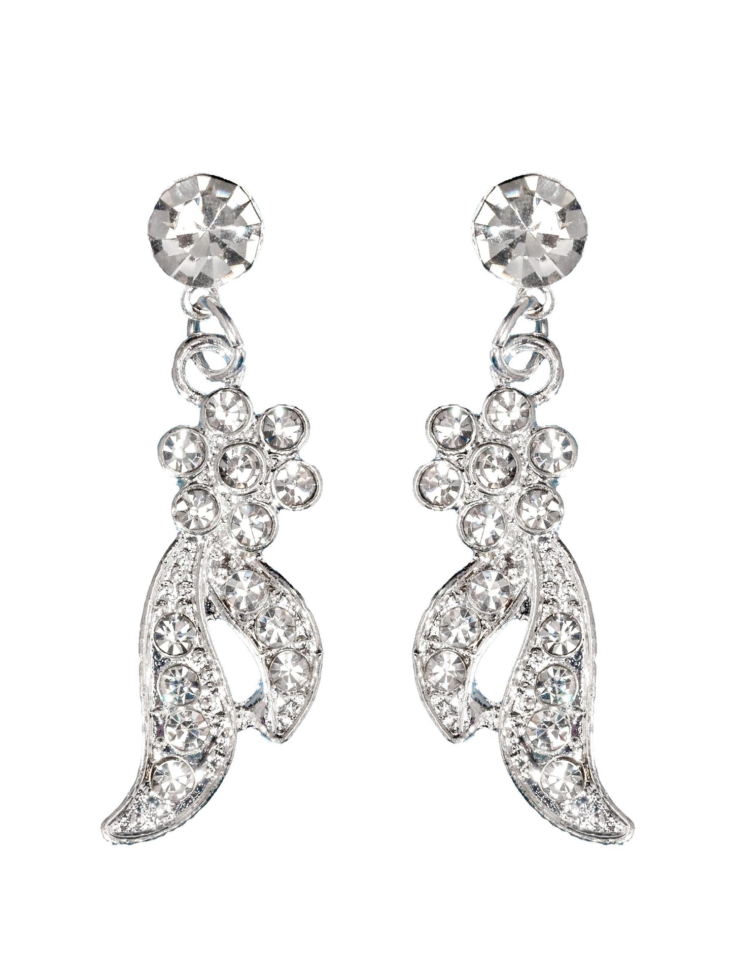 Handmade Brass Jewelry Set – Minimalist Earrings and Necklace – Spring Collection Gift for Her