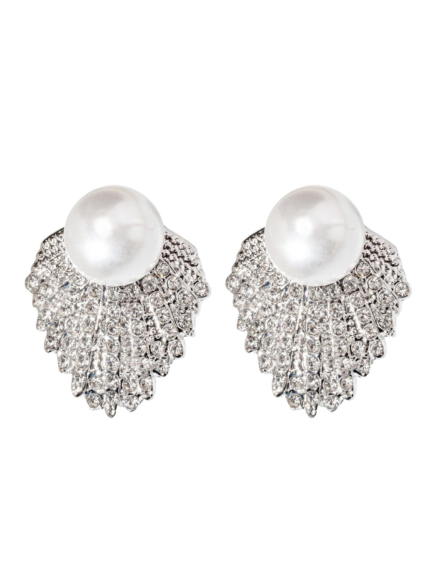 Pure Elegance Pearl Drop Earrings 