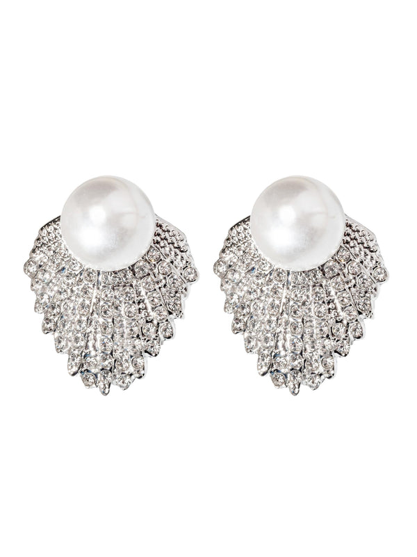 Pure Elegance Pearl Drop Earrings